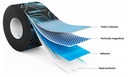Cinta Kinesiológica con partículas magnéticas MAGNETIC TAPE Capas