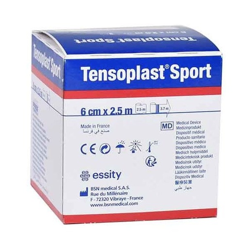 Venda Elástica Adhesiva TENSOPLAST SPORT BSN