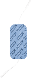 [CH42200] Electrodos DURA-STICK PLUS con cable y cubierta textil CHATTANOOGA (10cm, 2 udes, Rectángulo)