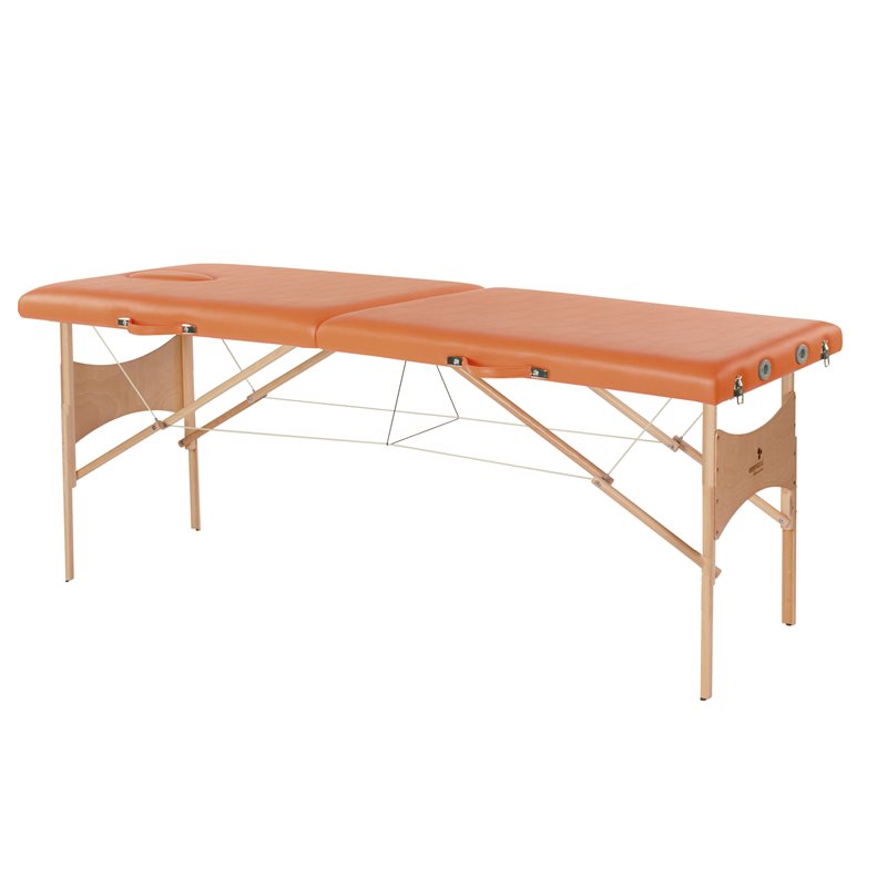 Camilla plegable fija madera natural C3212 ECOPOSTURAL