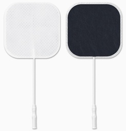 [VTX5050] Electrodos VALUTRODE X CLOTH (4) con cubierta de tela (5cm, Cuadrado)