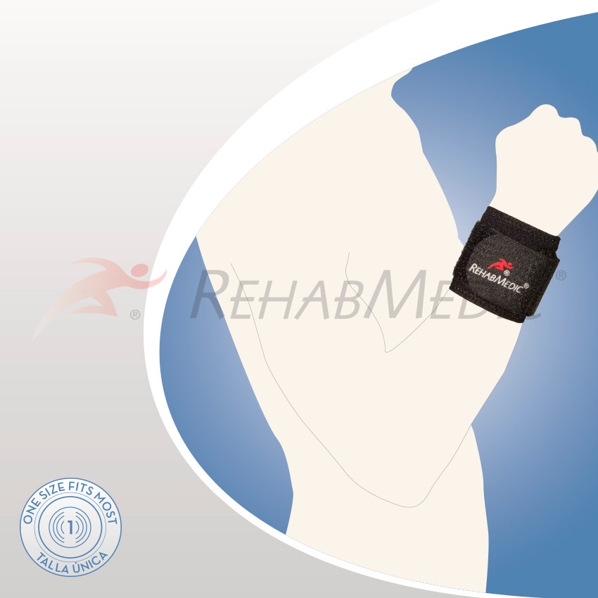 Muñequera ajustable WRIST SUPPORT STRAP REHABMEDIC