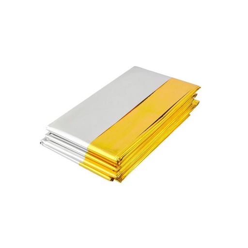 Manta Isotérmica oro-plata