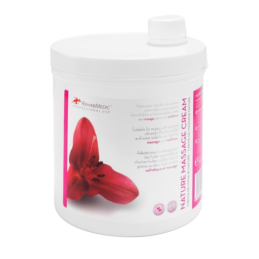 Crema Base Sin Parafina NATURE 1L REHABMEDIC